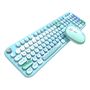 MOFII Lovely 2.4G Wireless Keyboard + Mouse Set (Blue), MOFII Lovely SMK-693M2AGB