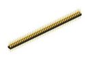 PIN HEADER, 86POS, 2ROW, 2.54MM, THT MK 214 X 1 86 G