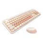 MOFII Sweet New 2.4G Wireless Keyboard + Mouse Set (Orange), MOFII New SMK-623387AG O