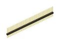 PIN HEADER, 36POS, 1ROW, 2.54MM, THT SL 1 104 36 G