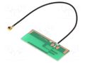 Antenna; WiFi; 2dBi; linear; for ribbon cable; 50Ω; 36x14x1mm SR PASSIVES WIFI-ANT417