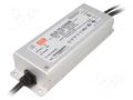 Power supply: switching; LED; 75W; 107÷214VDC; 350mA; 180÷295VAC MEAN WELL ELG-75-C350B