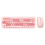 MOFII Wireless Keyboard+Mouse iBean Pro New 2.4G (Pink), MOFII iBean Pro Pink