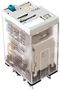 RELAY, DPDT, 277VAC, 28VDC, 12A 782XBXM4L-12D