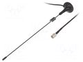 Antenna; GSM; 2dBi; vertical; magnet; 50Ω; 880÷960MHz,1710÷1990MHz SR PASSIVES GSM-ANT821