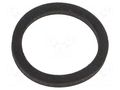 Gasket; EPDM; Thk: 2mm; Øint: 18.6mm; Øout: 22.5mm; PG11 BM GROUP BM4911G
