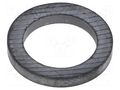 Gasket; EPDM; Thk: 2mm; Øint: 11.8mm; Øout: 16mm; M12 BM GROUP BM4912G