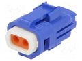 Connector: wire-wire/PCB; plug; female; 560,E-Seal; for cable EDAC 560-002-000-411