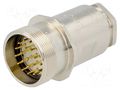 Connector: M27; plug; PIN: 21; male; IP67; ZYLIN; soldering; 6.5÷16mm LAPP 00008854