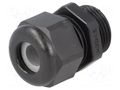 Cable gland; M20; 1.5; IP54; polyamide; black; UL94V-0; HSK-K HUMMEL HUMMEL-1209200151