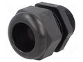 Cable gland; with long thread; M32; 1.5; IP68; polyamide; black HUMMEL HUMMEL-1209320130