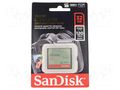 Memory card; Compact Flash; R: 120MB/s; W: 60MB/s; 32GB SANDISK SDCFXSB-032G-G46