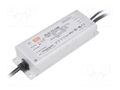Power supply: switching; LED; 75W; 24VDC; 3.15A; 180÷295VAC; IP67 MEAN WELL ELG-75-24B