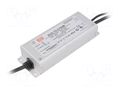 Power supply: switching; LED; 75W; 53÷107VDC; 700mA; 180÷295VAC MEAN WELL ELG-75-C700B