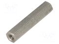 Screwed spacer sleeve; 35mm; Int.thread: M4; hexagonal DREMEC TFF-M4X35/DR146