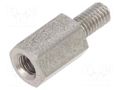 Screwed spacer sleeve; 8mm; Int.thread: M3; Ext.thread: M3 DREMEC TFM-M3X8/DR244