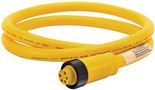 CORDSET, FEMALE, SINGLE ENDED, 5 POSITION, 16AWG, 25FT MN54AC01E25