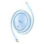 USB Cable Baseus Free2Pull USB-C to iP 20W 1m (blue), Baseus P10364501311-00