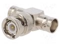 T adapter; BNC socket x2,BNC plug; 500V; 50Ω POMONA POM-3285