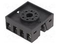 Relays accessories: socket; PIN: 8; for DIN rail mounting LOVATO ELECTRIC 31L48P8