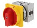 Switch: cam switch; Stabl.pos: 2; 40A; 0-1; for building in; Pos: 2 LOVATO ELECTRIC GX4092U65