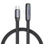 Mcdodo CA-3350 USB to USB-C angle cable, 1.2m (black), Mcdodo CA-3350