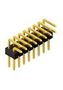 PIN HDR, R/A, 16POS, 2ROW, 2.54MM, THT SL 4 025 16 G