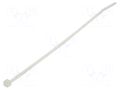 Cable tie; L: 140mm; W: 2.5mm; natural; polyamide; 80N; Ømax: 35mm HELLERMANNTYTON T18I-HS-NA-M1