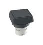 ACTUATOR, 16.2MM PUSHBUTTON SW, BLACK 1.30.070.251/0100