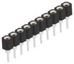 CONN, SIP SOCKET, 10P, 1ROW, 2.54MM, TH 2444090-1