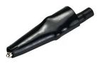 INSULATED ALLIGATOR CLIP, BLK, 10A/7.9MM CTM-63-0