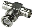 RF ADAPTER, BNC PLUG-BNC JACK X2, 50 OHM CT2411