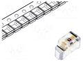 LED; orange; SMD; 0604; 45÷90mcd; 2÷2.4VDC; 1.6x1.15x0.6mm; 130° LITEON LTST-S270KFKT