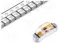 LED; red; SMD; 0804; 18÷54mcd; 2÷2.4VDC; 2.1x1x0.6mm; 130°; 20mA LITEON LTST-S220KRKT
