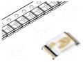 LED; blue; SMD; 0603; 11.2÷45mcd; 2.65÷3.05VDC; 1.6x0.8x0.35mm LITEON LTST-C193TBKT-5A