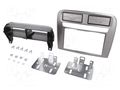Radio frame; Fiat; 2 DIN; silver PER.PIC. RAM-40.187.5