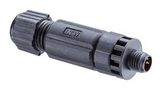 SENSOR CONN, M8, PLUG, 4POS, CABLE 8P-04BMMB-SL7001