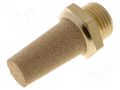Sound suppression silencer; max.10bar; Thread: BSP 1/2"; outside NORGREN HERION T40C4800