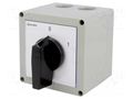 Switch: cam switch; Stabl.pos: 2; 40A; 0-1; in housing; Poles: 3 LOVATO ELECTRIC GX4010P