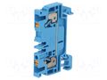 Splice terminal: rail; 24A; spring clamp; blue; wemid; 2.5mm2; TS35 WEIDMÜLLER A2C2.5BL