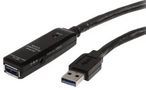 USB CABLE, TYP A PLUG-PLUG, 3M USB3AAEXT3M
