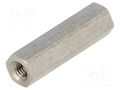 Screwed spacer sleeve; 20mm; Int.thread: M3; hexagonal DREMEC TFF-M3X20/DR144