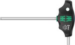 454 HF T-handle hexagon screwdriver Hex-Plus with holding function, imperial, 1/4x150, Wera 05023364001