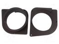 Spacer ring; MDF; 165mm; Peugeot; impregnated; 2pcs. BASSER D.MDF.PEUGEOT03