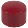 CAP, ROUND, RED 30B1012-5.
