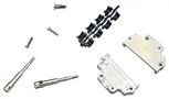 D SUB BACKSHELL, 25POS, 180DEG, DIE CAST 966-025-030R121