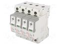 Surge arrester; Type 2; Poles: 4; 40kA; 320VAC; -10÷40°C; IP20 LEGRAND 412243
