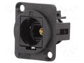 Connector: fiber optic; coupler; Toslink socket,both sides; FT CLIFF CP30217