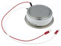 Thyristor: hockey-puck; 2.4kV; Ifmax: 1.96kA; 1.25kA; Igt: 200mA KUBARA LAMINA T95-1250-24
