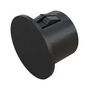 BLANKING PLUG, BLK, NYLON 6.6, 6.3MM RP0000383401